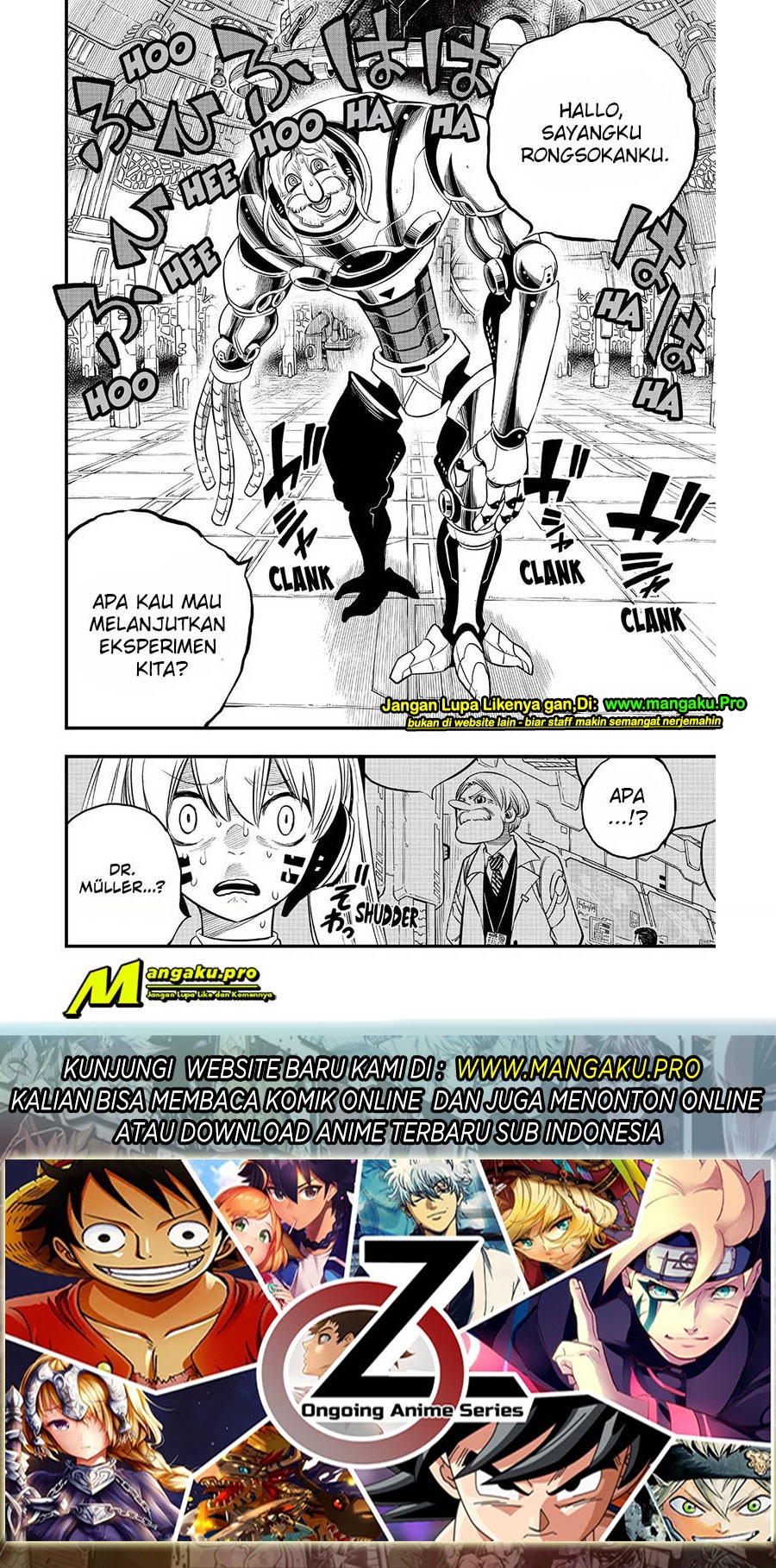 Eden’s Zero Chapter 121 Bahasa Indonesia